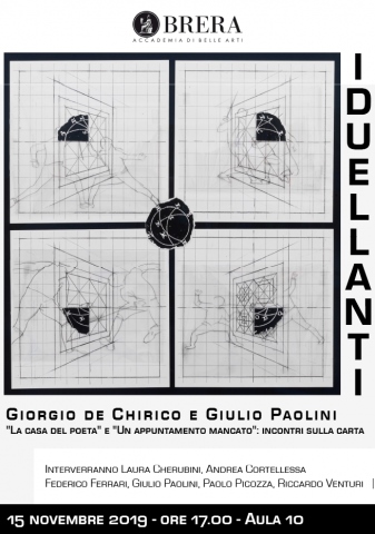 Giorgio de Chirico e Giulio Paolini – I Duellanti